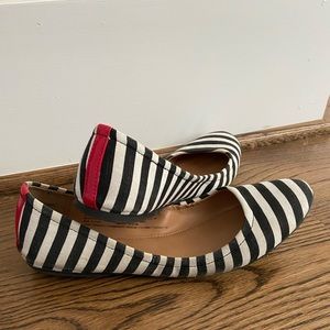 Mossimo supply co striped flats sz 10